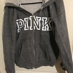Pink grey jacket